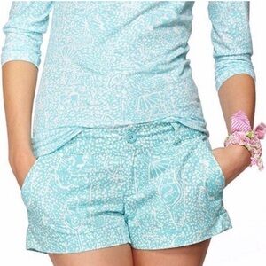 Lilly Pulitzer Walsh Shorely Blue shorts